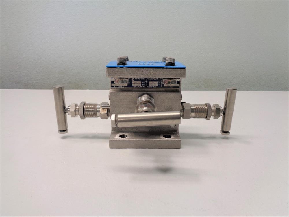 Anderson Greenwood Manifold Valve, 316SS, 6000 PSI, #M4AHIS
